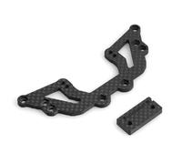 Accesorios Coches RC para Tamiya para XV01 1/10 Fibra De Carbono Segundo Piso Placa Soporte Montaje Dirección LY29 RC Mejora Coche Piezas Accesorios Repuesto