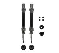 Accesorios coches RC Para Traxxas Para Slash Para Rustler Para Stampede Para Hoss Para VXL 4X4 1/10 Eje Transmisión Delantero Trasero De Metal Modificación CVD Piezas Mejora Coche RC(Black,Rear)
