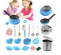 Accesorios Cocina Infantil para Juegos de Cocina | 22 Piezas Juguetes De Cocina Realistas,Set Interactivo Realista de Cocina Pequeña para Juegos Dramáticos en Casa y Salas de Juegos