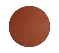 Accesorios Colegio Almohadilla Redonda Antideslizante Almohadilla Impermeable Ratón Ratón Ratón de Cuero de Doble Alfombrilla Goma (Brown, One Size)