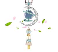 Accesorios colgantes para espejo retrovisor, difusor de perfume colgante de aromaterapia de energía solar, bajo ruido, rotación de 360 grados, difusor colgante de coche, decoración interior del coche