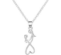 Accesorios Collar De Abrazo De Plata De Ley 925 Para Mujeres Y Hombres, Collar Con Colgante De Abrazo De Pareja Amantes Abrazando Collares De Símbolo Infinito Collar De Abrazos Y Besos, Collares De