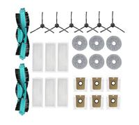 Accesorios, Compatible Con Cecotec Conga 11090 Robot Aspirador, Cepillo Principal Cepillo Lateral Filtro HEPA Mopa Almohadillas Bolsas For Polvo(C)