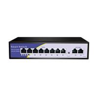 Accesorios, Compatible con KuWFi, Switch POE de 48 V, Switch Ethernet de 4/8/16 puertos, 10/100 Mbps, IEEE 802.3 af/at, for cámara IP, AP inalámbrico, sistema de cámara de seguridad CCTV(4 Ports POE)