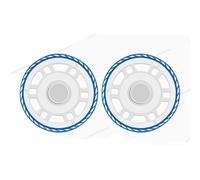 Accesorios compatibles con aspiradoras robot ECOVACS T50 PRO OMNI / T50 AUTO / DDX67: cepillo lateral principal, filtro HEPA, mopa, bolsa for polvo.(2 Mop Trays)