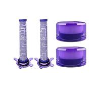 Accesorios, Compatibles Con Dyson, V8 FOCUS MATTRESS Aspiradora Pre-Post Filtro Filtro Piezas De Repuesto Reemplazo De Filtro Lavable(B)