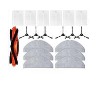 Accesorios compatibles con Lubluelu L20 / Honiture V8 Pro/Airzeen V8 Pro Robot Reemplazo Cepillo Lateral Principal Filtro HEPA Almohadillas de fregona Repuestos(Set3)