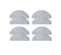 Accesorios compatibles con Lubluelu L20 / Honiture V8 Pro/Airzeen V8 Pro Robot Reemplazo Cepillo lateral principal Filtro HEPA Almohadillas de fregona Repuestos(Set10)