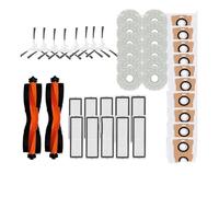 Accesorios compatibles con Xiaomi Robot Vacuum X20+ / X10+/ X20 Plus/X10 Plus/piezas cepillo lateral principal labio filtro Hepa paño de fregona bolsa for polvo(6)