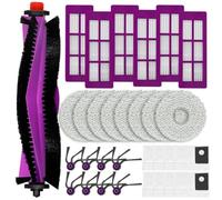 Accesorios compatibles para aspiradora Eureka J15 Max Ultra Vaciado automático - Kit de filtro HEPA de cepillo lateral (B)