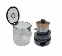 Accesorios Conjunto de contenedor de basura Taza de contenedor de polvo Ciclón negro Repuestos, Compatible con Jimmy, Aspiradora H10 Pro / H10 Flex(Cup and Cyclone)
