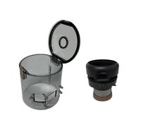 Accesorios Conjunto de contenedor de basura Taza de contenedor de polvo Ciclón negro Repuestos, Compatible con Jimmy, Aspiradora H10 Pro / H10 Flex(Cup and Cyclone)
