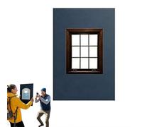 Accesorios creativos para fotografía con marco de ventana, portátil y versátil para viajes, vacaciones y sesiones sobre la marcha