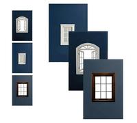 Accesorios creativos para Ventanas, Accesorios de fotografía con Marco de Ventana Creativo portátil, Toma el Mundo en un Marco, Vacaciones, Marcos Ligeros y Reutilizables para capturar (3PCS)