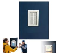 Accesorios creativos para ventanas, marcos ligeros y reutilizables para viajes, paisajes y retratos, accesorios de fotos versátiles para estudio y fotos de vacaciones B