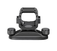 Accesorios de adaptador de expansión para bolsillo 3 soportes de jaula protectora con adaptador de agujero de tornillo de 1/4, zapata fría, liberación rápida para cámara de acción