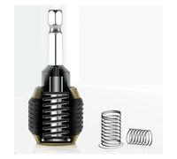 Accesorios de adaptador de mandril de Vástago Hexagonal de 60mm, acoplamiento de cambio rápido, Taladro de biela de bloqueo automático de Vástago Hexagonal interno 1/4