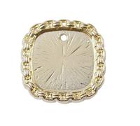 Accesorios de aleación Baita, joyería artesanal, bolso de ropa, sirena Ji Mabei, placa de flor de perla, material al por mayor - 12703 KC