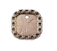 Accesorios de aleación Baita, joyería artesanal, bolso de ropa, sirena Ji Mabei, placa de flor de perla, material al por mayor - 12698 KC