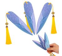 Accesorios de Anime Armas Juguete, 3 Piezas Puñales Armas de Cosplay, Armas para Cosplay Violeta Iridiscente, Accesorios para Disfraces para Halloween, Carnaval, Fiesta de Cosplay, Disfraz de Carnaval