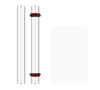 Accesorios de arcilla polimérica, 2 rodillos de arcilla acrílica con 1 placa acrílica, herramientas de arcilla polimérica, para moldear y moldear arcilla