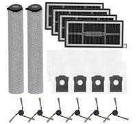 Accesorios de aspiradora para MOVA S70 Roller Ultra Pro - Cepillo de rodillo almohadillas para fregona cepillos laterales Filtros Bolsas de polvo Kit de piezas de repuesto (B)