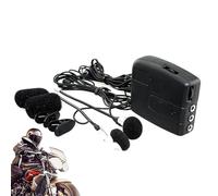Accesorios de auriculares interphone, accesorios para teléfonos para motocicletas, Kit de intercomunicador de motocicleta | Soporte de sonido completo para motocicleta, accesorios de clip para