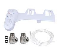 Accesorios de baño Sprayer Set Bidet Inodoro Bidet, Bidé no eléctrico, Bidé de inodoro de agua no eléctrico Agua fría caliente para señora Anciana (Norma europea: 3/8 Hilos)