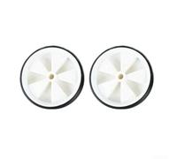 Accesorios de bicicleta para niños, par de ruedas de entrenamiento fiables para jóvenes jinetes (blanco)