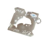 Accesorios de bolsa de dibujos animados, adorno de símbolo de música creativo, llavero de notas musicales únicas, accesorios de moda acrílica para expresar pasión musical, フリーサイズ