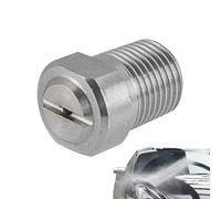 Accesorios de boquilla de alta presión, acero inoxidable 25° en forma de abanico con rosca M25, densidad de piezas de repuesto para limpieza del hogar