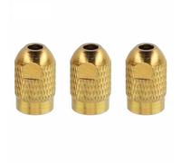 Accesorios de boquilla de tuerca de tornillo de eje de molino eléctrico para herramienta de amoladora giratoria M7/M8, paquete de 3