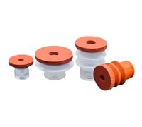 Accesorios de brazo mecánico, ventosa de esponja, boquilla de succión fuerte, orificio de instalación, material de silicona SP MP-10 15 20, 1 Uds.