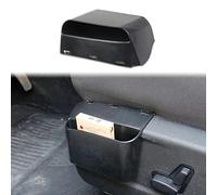 Accesorios de caja de almacenamiento para asiento de conductor negro para Dodge Charger 2015-2021