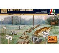 Accesorios De Campo De WWII Kit De Plástico Modelo 1:72 ITALERI