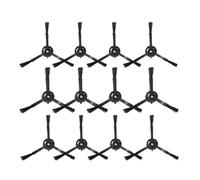 Accesorios de cepillo lateral, compatibles con Xiaomi, 1S, compatibles con Roborock, S5 S6 S5MAX S50 S60 S7 Max S8 Pro Ultra E4 E5 Q5 Pro Q8 Max T8 Robot Partes de aspirador(12pcs black)