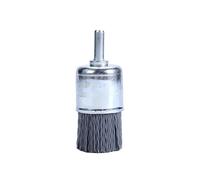 Accesorios de cepillos de alambre para taladro, Juego de cepillos copa con rueda alambre, abrasivo nailon y acero al carbono, 4-32 mm, grano 120-800(1.10in(28mm) 240Grit)