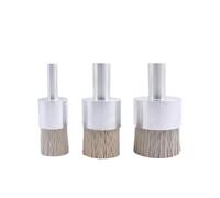 Accesorios de cepillos de alambre para taladro, Juego de cepillos for extremo rueda copa Metal, taladro, óxido aluminio, nailon abrasivo, grano 4-28mm, 240-500(Grit500 Diameter22mm)