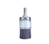 Accesorios de cepillos de alambre para taladro, Juego de extremo abrasivo, copa y rueda, acero al carbono carburo silicio, grano 120-800, diámetro 4-42 mm(Grit800 Diameter10mm)