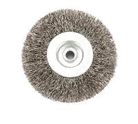 Accesorios de cepillos de alambre para taladro, Rueda de copa alambre abrasivo acero inoxidable 72-200 mm for pulidor metales amoladora banco(200mm Hole32mm)