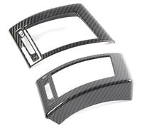 Accesorios De Coche ABS, Consola Central, Marco Salida Aire Lateral, Pegatina Cubierta Decorativa Para Jaguar F-TYPE 2013-2024 pegatinas(Carbon Fiber)