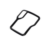 Accesorios De Coche Anillo Decoración Engranajes Fibra Carbono Para Jeep Para Wrangler JL Para Gladiator JT 2018 2019 2020 2021 2022(Negro)