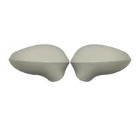Accesorios De Coche Cubiertas De Espejo Retrovisor Lateral Blanco Y Negro Tapa Para Seat Para Leon MK2 1P Para Ibiza MK4 6J Para Exeo 3R 2008-2017(Blanco)