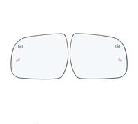 Accesorios De Coche Espejo Retrovisor Lateral De Vidrio De Advertencia De Punto Ciego Con Calefacción Para Toyota Para Sienna 2011-2019 IENQBVL(1 Left and 1 Right)