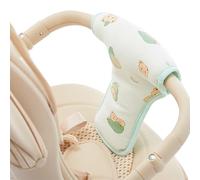 Accesorios de cochecito de bebé de poliéster de algodón, almohadillas de cinturón, cinturones de seguridad, cubiertas, acolchado cómodo para cochecito, protector de hombro para cochecito