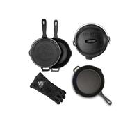 Accesorios De Cocina De Hierro Fundido Para Barbacoa Set De 6 Piezas