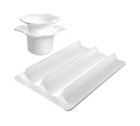 Accesorios de Cocina para Pastelería Muffins Postres Cumpleaños Escuela Casa Fiestas Boda | Moldes de Pastel - Cortador y Empujador de Pastel con Bandeja