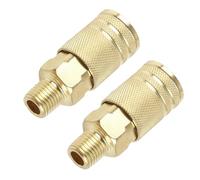 Accesorios De Compresor De Manguera De Línea De Aire Herramienta De Conector De Acoplador Rápido De 1/4 De Pulgada Para Compresor De Aire Accesorios De Rosca Conector Rápido Neumático