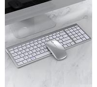 Accesorios de computador 109 Conjunto de Mouse de Teclado Bluetooth inalámbrico de Tres Modos