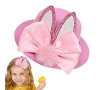 Accesorios de conejito de Pascua, horquillas para el pelo para niñas, decoraciones de Pascua, lindos y funcionales, diseño festivo de conejo, 13,5 x 9 cm, para niños, adultos, niños, niñas